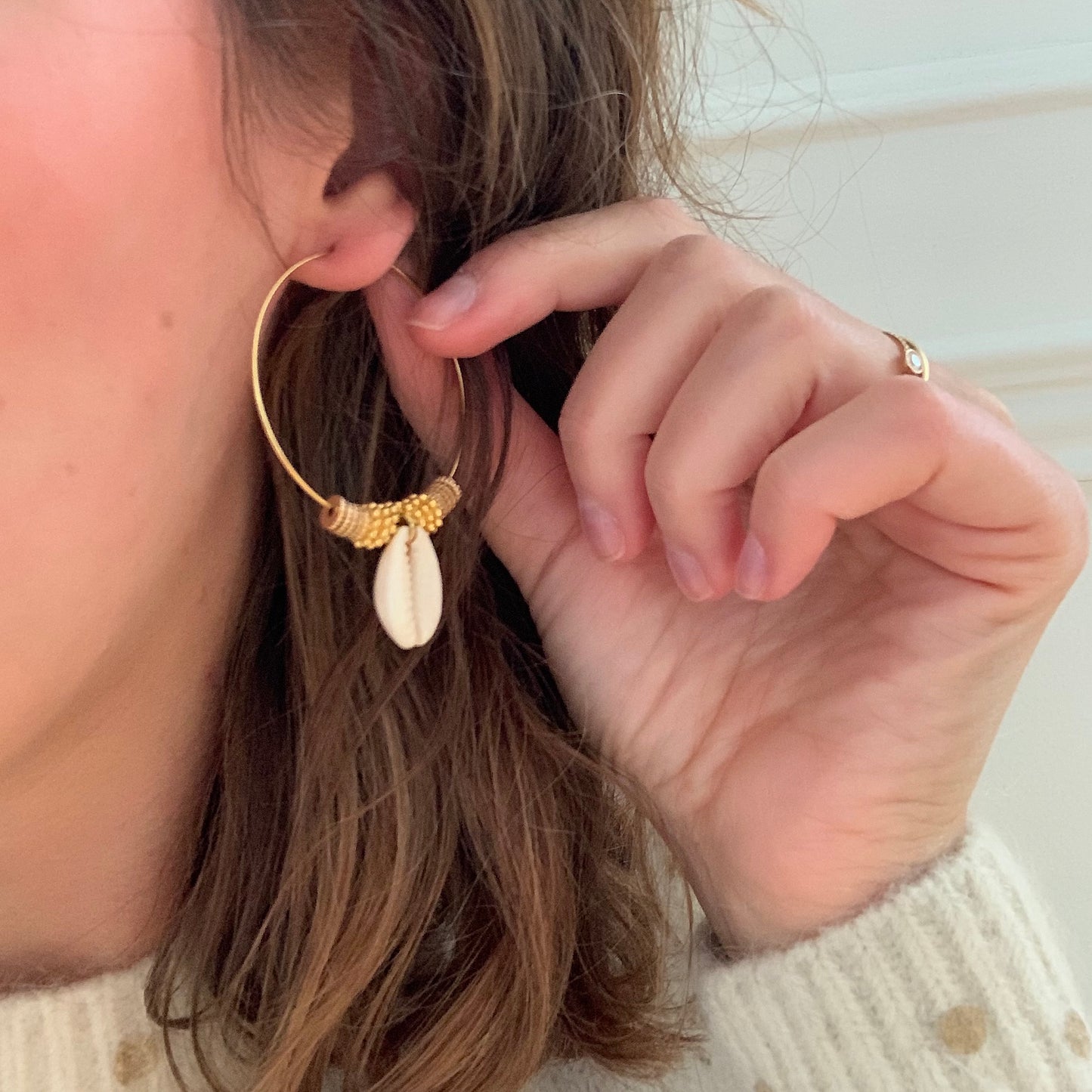 Boucles d'oreille Vahine